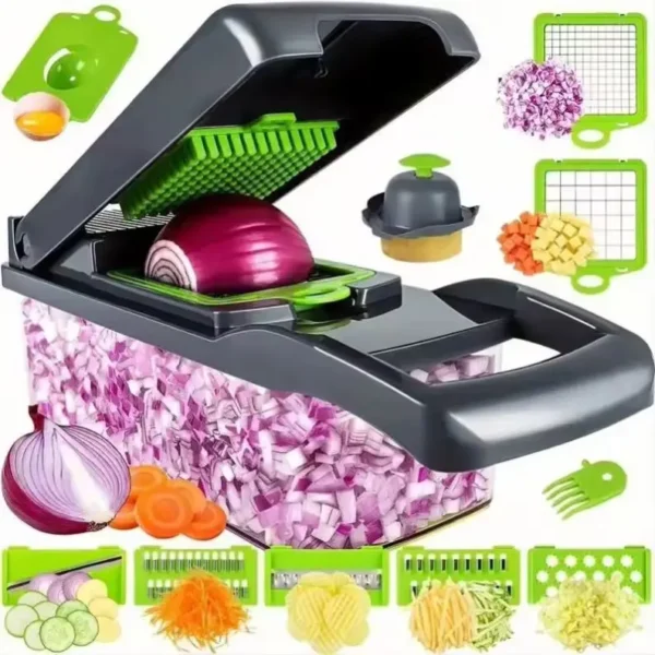 14 piece set vegetable chopper